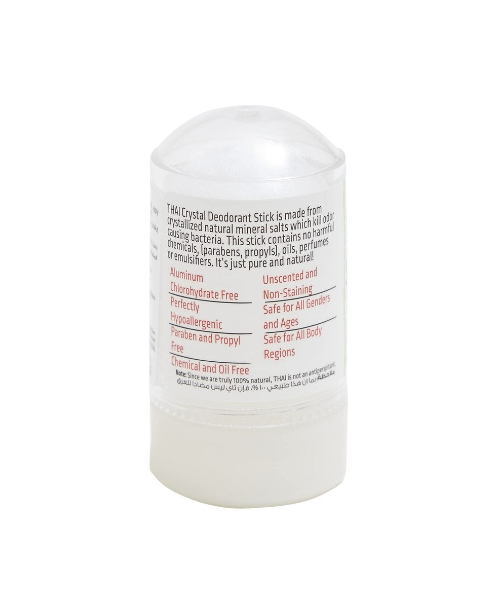 THAI 100% Natural Crystal Deodorant Stick, Mini Travel Size (2.125 oz) – Aluminum-Free, Hypoallergenic - görsel 3