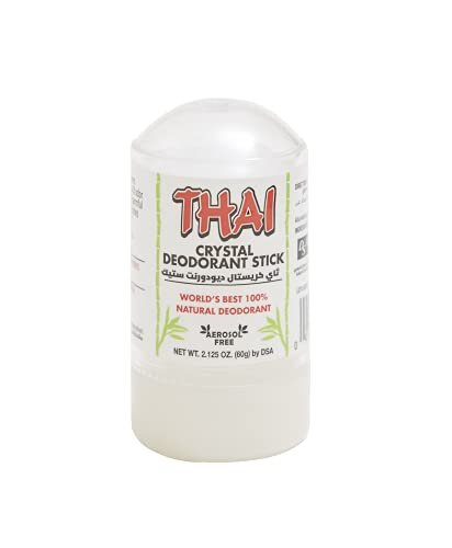THAI 100% Natural Crystal Deodorant Stick, Mini Travel Size (2.125 oz) – Aluminum-Free, Hypoallergenic - görsel 2