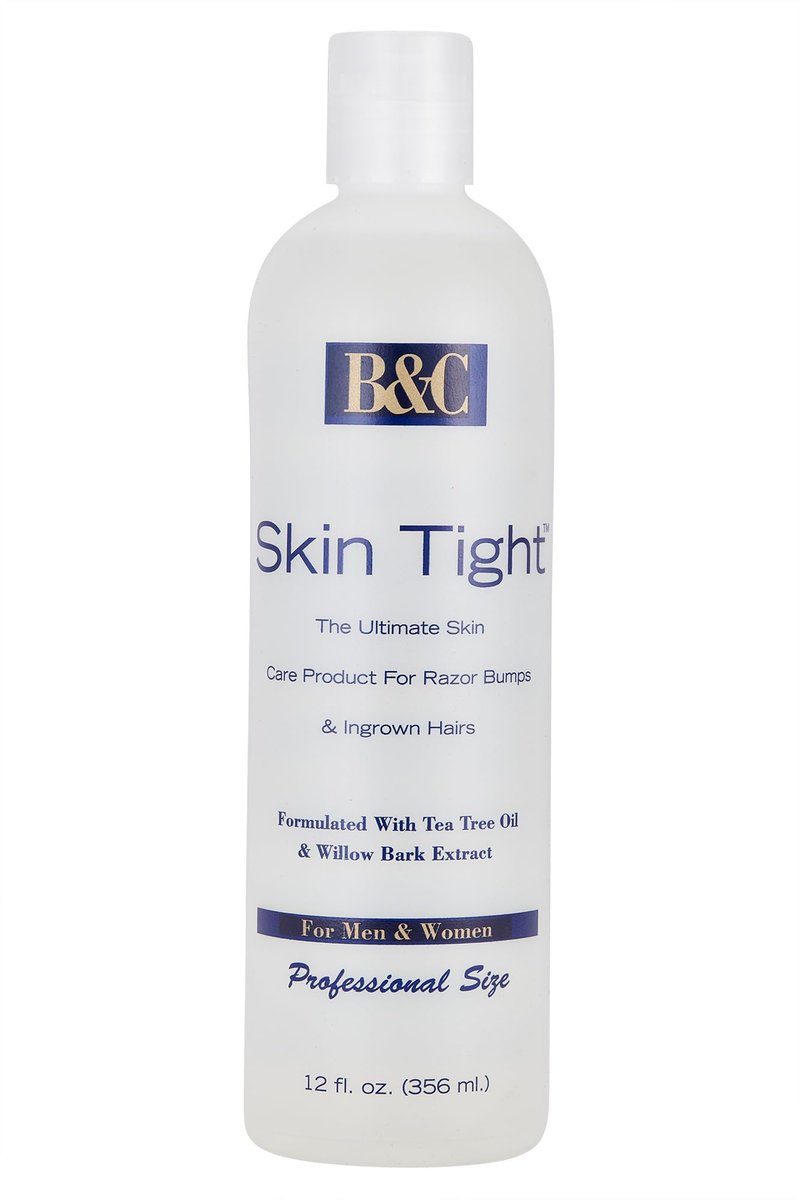 B&C Skin Tight Extra Strength Treatment for Razor Bumps & Ingrown Hairs - 12 oz Avelisse