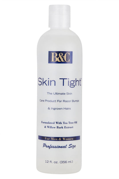 B&C Skin Tight Extra Strength Treatment for Razor Bumps & Ingrown Hairs - 12 oz Avelisse