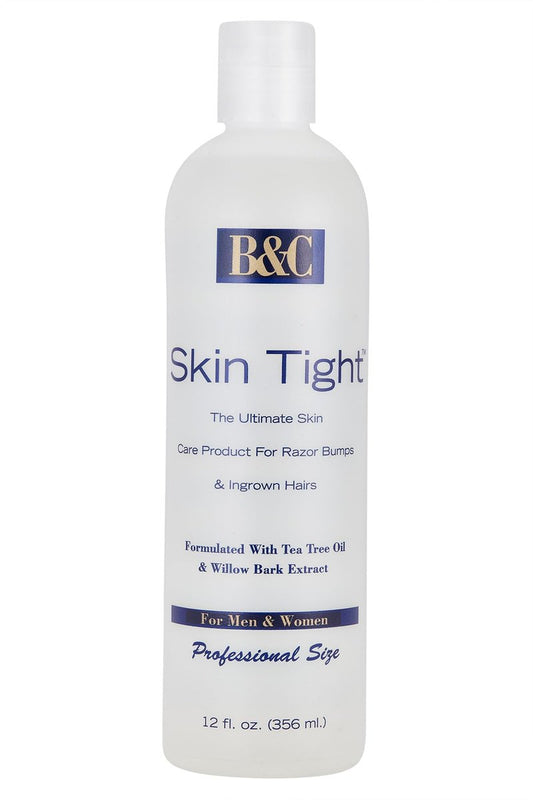B&C Skin Tight Extra Strength Treatment for Razor Bumps & Ingrown Hairs - 12 oz Avelisse