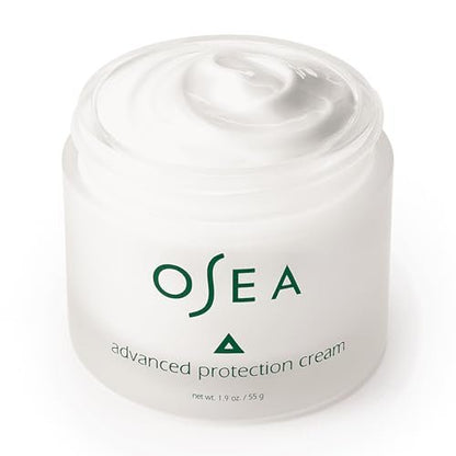 OSEA Advanced Protection Face Cream 1oz - Hydrating Moisturizer with Bio-Retinol - Vegan & Cruelty-Free Seaweed Skincare for Dry Skin Avelisse