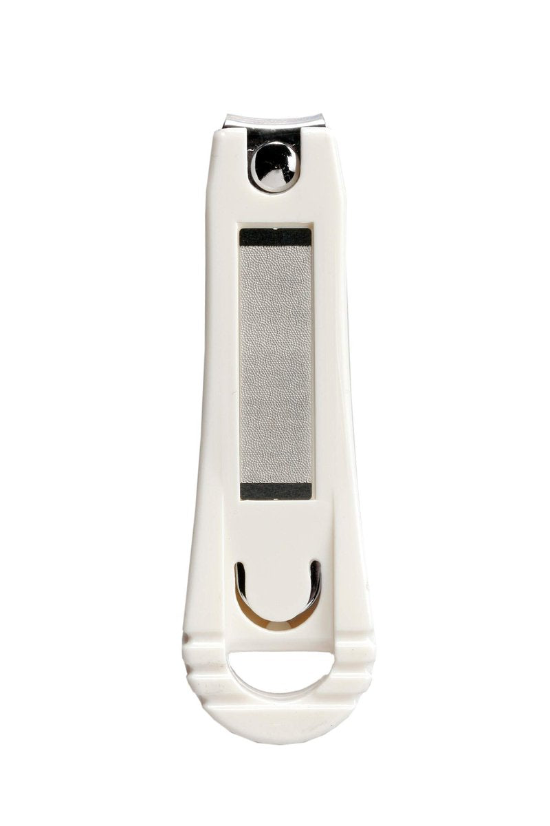 Seki Edge Deluxe Fingernail Clipper with Nail Catcher & Built-in File (SS-101) - Silver, Alloy Steel Avelisse