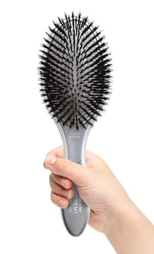 Olivia Garden Ceramic + Ion Supreme Paddle Hair Brush - Professional Boar Bristle Brush for Frizz-Free Results, All Hair Lengths Avelisse