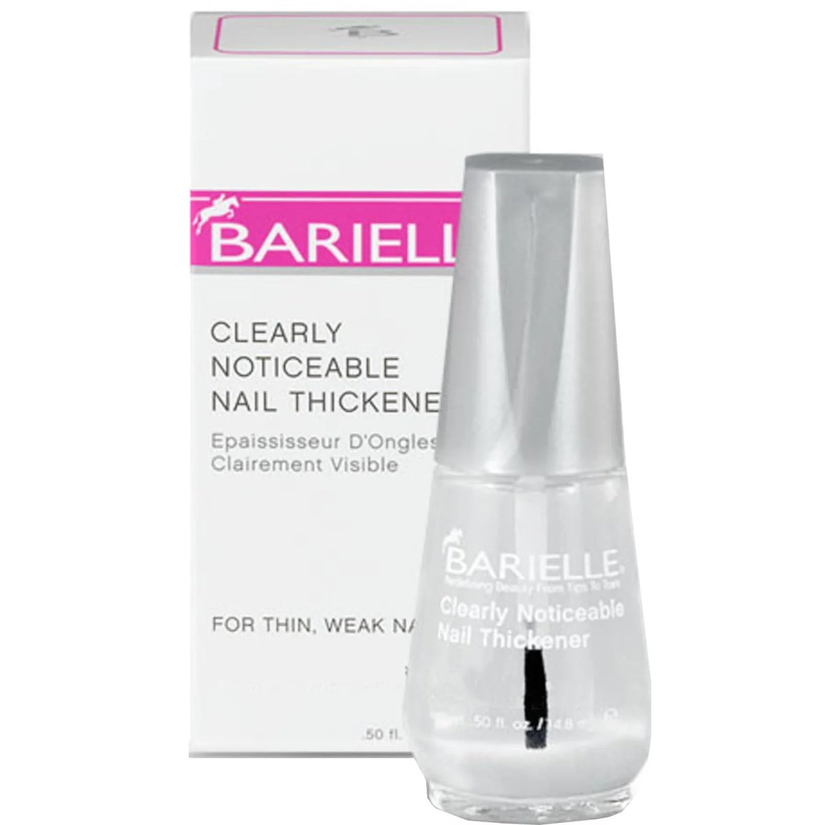 Barielle Clearly Noticeable Nail Thickener - Instantly Thickens Nails Up to 50%, Heals Cracked, Split, or Peeling Nails, Promotes Growth - 0.5 oz - görsel 1