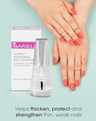 Barielle Clearly Noticeable Nail Thickener - Instantly Thickens Nails Up to 50%, Heals Cracked, Split, or Peeling Nails, Promotes Growth - 0.5 oz - görsel 4