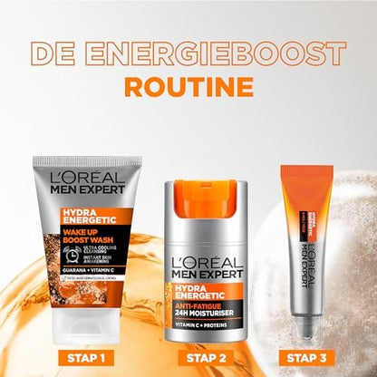 L'Oreal Paris Men Expert Hydra Energetic Daily Anti-Fatigue Moisturizing Lotion, 1.6 oz Avelisse