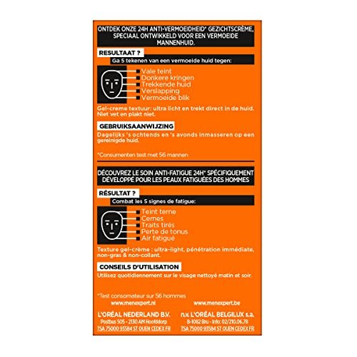 L'Oreal Paris Men Expert Hydra Energetic Daily Anti-Fatigue Moisturizing Lotion, 1.6 oz Avelisse