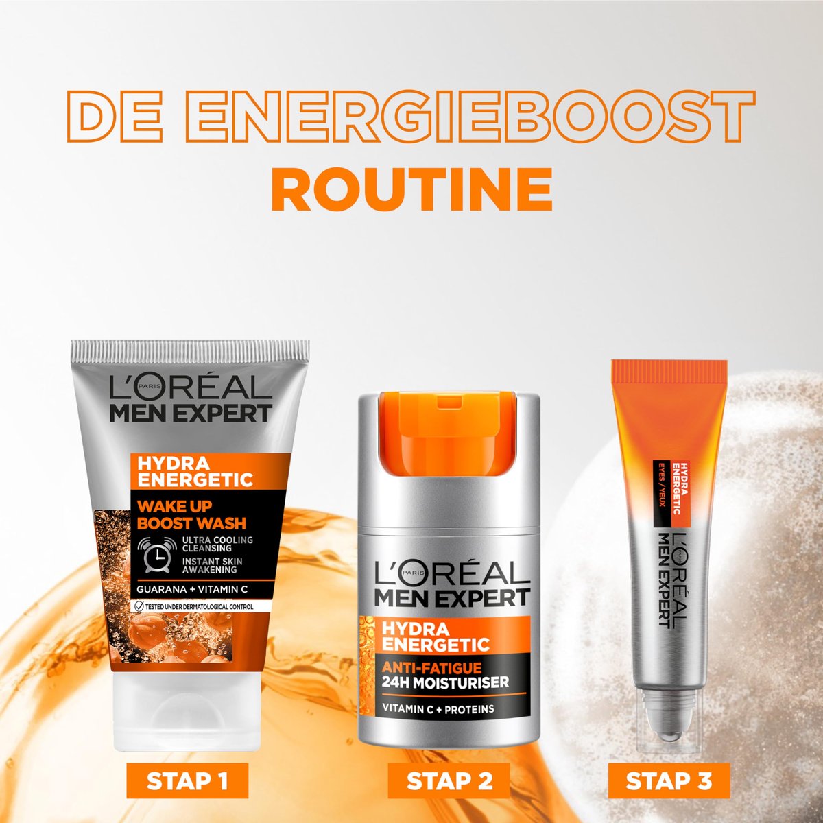 L'Oreal Paris Men Expert Hydra Energetic Daily Anti-Fatigue Moisturizing Lotion, 1.6 oz Avelisse
