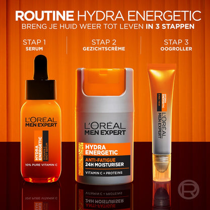 L'Oreal Paris Men Expert Hydra Energetic Daily Anti-Fatigue Moisturizing Lotion, 1.6 oz Avelisse