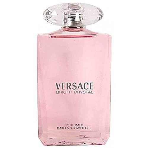 Versace Bright Crystal Perfumed Bath & Shower Gel for Women, 6.7 oz - görsel 1