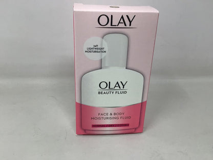Olay Beauty Fluid Regular 100ml - Daily Face Moisturizer for Soft, Smooth Skin Avelisse