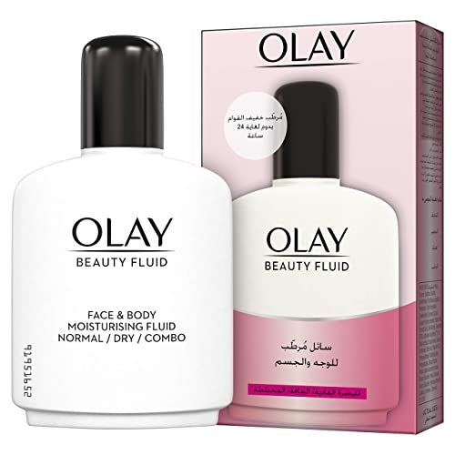 Olay Beauty Fluid Regular 100ml - Daily Face Moisturizer for Soft, Smooth Skin Avelisse
