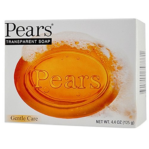Pears Gentle Care Transparent Soap, 4.4 oz (Pack of 12) - Mild & Moisturizing Avelisse