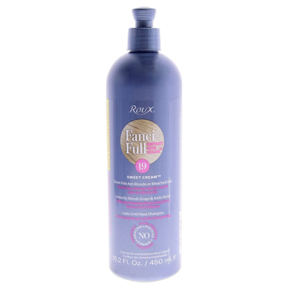 Roux Fanci-Full Rinse Instant Hair Color - 19 Sweet Cream - Temporary Gray Coverage, 15.2 oz Avelisse