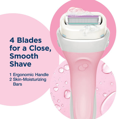 Schick Intuition Advanced Moisturizing Women's Razor with Shea Butter - 1 Handle + 2 Refills