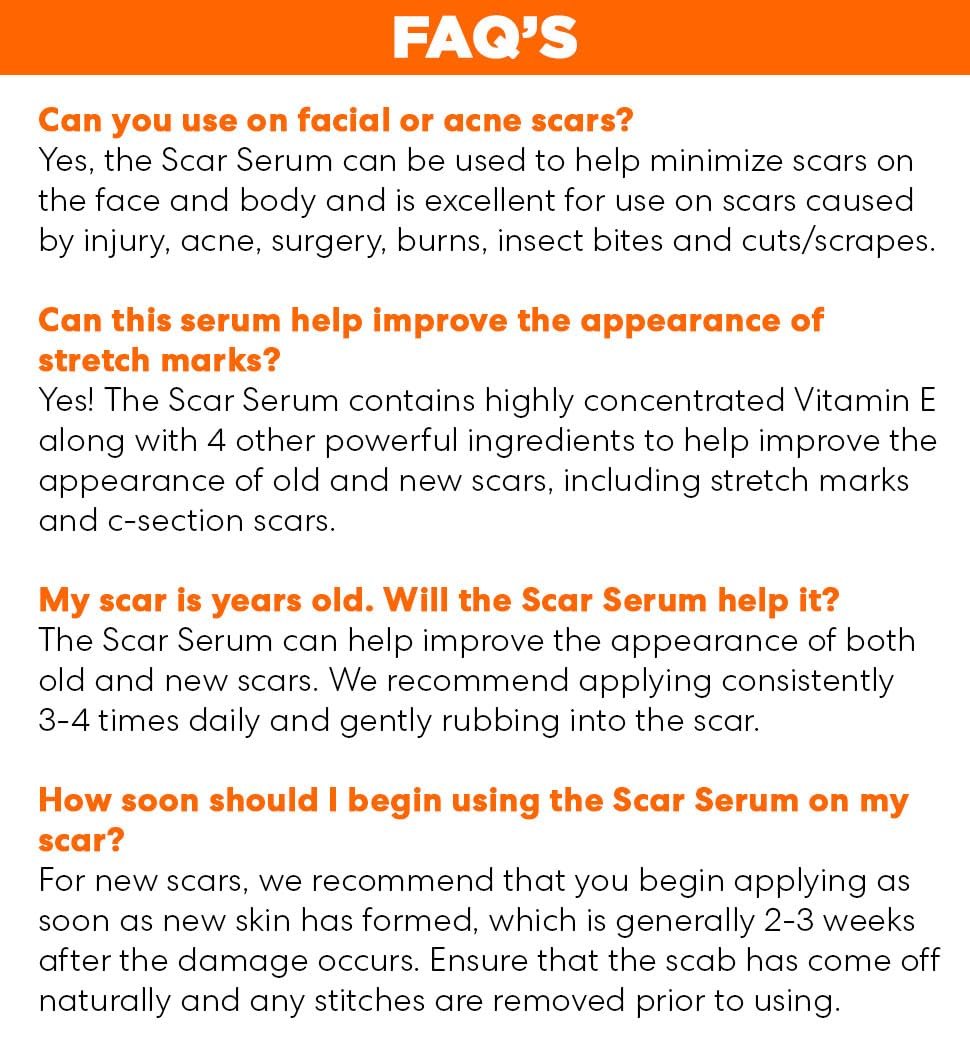 Palmer's Cocoa Butter Formula Scar Serum – Skin Brightening Oil for Face & Body, Concentrated Serum with Vitamin E, Fragrance Free, 1 Fl Oz - görsel 11