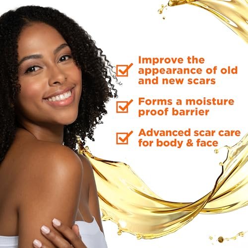 Palmer's Cocoa Butter Formula Scar Serum – Skin Brightening Oil for Face & Body, Concentrated Serum with Vitamin E, Fragrance Free, 1 Fl Oz - görsel 4