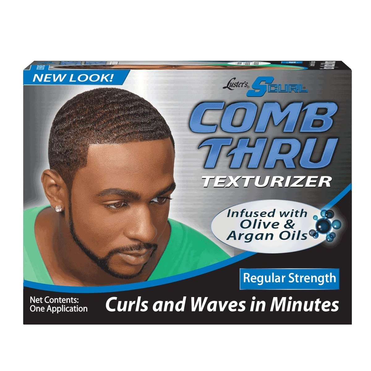 Luster's SCurl Comb Thru Texturizer Kit – Comb Thru Technology: After application, hair can be easily combed – Image 2