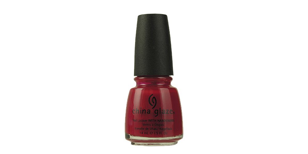 China Glaze Nail Polish - China Rouge 711 (0.5 fl oz) - Vibrant Red Crème Finish - görsel 1