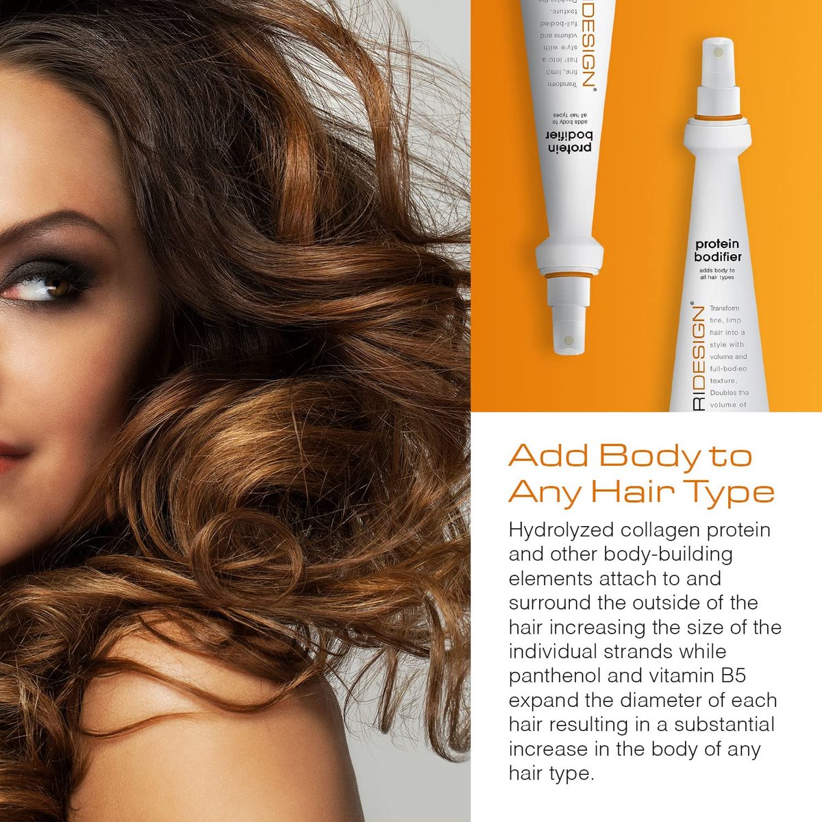 TRI Design Protein Bodifier Volumizing Hairspray – Full-Bodied Texture & Lift for Fine, Thin, or Limp Hair – 9.5 oz Avelisse