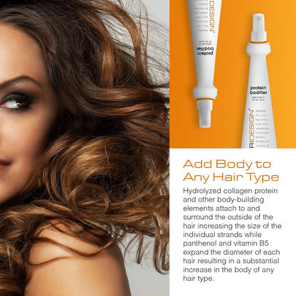 TRI Design Protein Bodifier Volumizing Hairspray – Full-Bodied Texture & Lift for Fine, Thin, or Limp Hair – 9.5 oz Avelisse