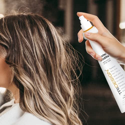 TRI Design Protein Bodifier Volumizing Hairspray – Full-Bodied Texture & Lift for Fine, Thin, or Limp Hair – 9.5 oz Avelisse