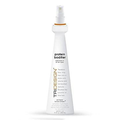 TRI Design Protein Bodifier Volumizing Hairspray – Full-Bodied Texture & Lift for Fine, Thin, or Limp Hair – 9.5 oz Avelisse