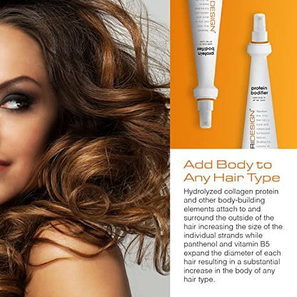 TRI Design Protein Bodifier Volumizing Hairspray – Full-Bodied Texture & Lift for Fine, Thin, or Limp Hair – 9.5 oz Avelisse