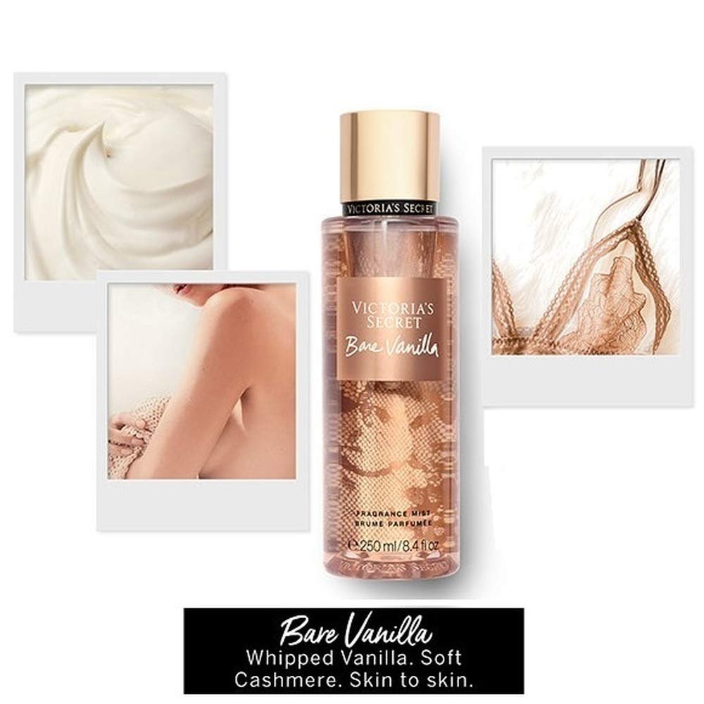 Victoria's Secret Bare Vanilla Mist – 8.4 Fl Oz Body Spray Avelisse