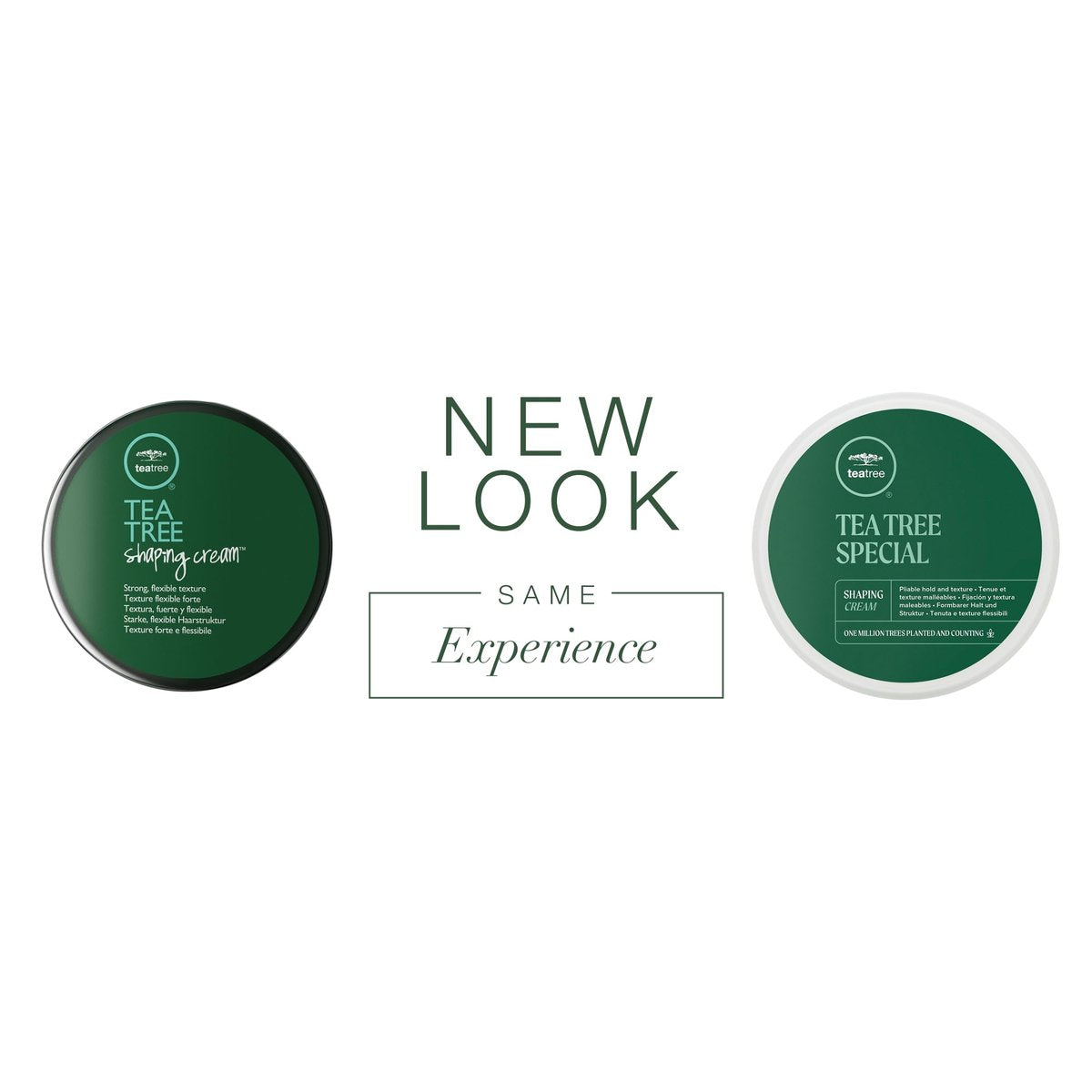 Tea Tree Shaping Cream - Long-Lasting Hold Hair Styling Cream with Matte Finish for All Hair Types, 3 oz - görsel 3
