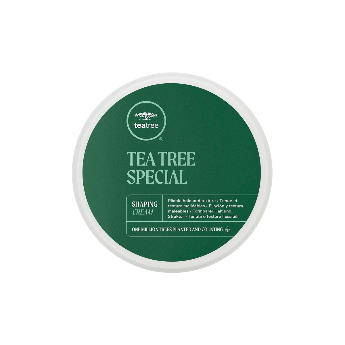 Tea Tree Shaping Cream - Long-Lasting Hold Hair Styling Cream with Matte Finish for All Hair Types, 3 oz - görsel 1