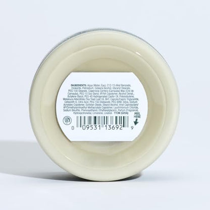 Tea Tree Shaping Cream - Long-Lasting Hold Hair Styling Cream with Matte Finish for All Hair Types, 3 oz