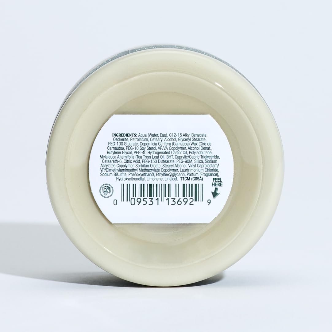 Tea Tree Shaping Cream - Long-Lasting Hold Hair Styling Cream with Matte Finish for All Hair Types, 3 oz - görsel 13