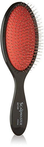 Scalpmaster Wire Cushion Brush – Boar Bristle Hairbrush for Fine, Curly, Thick & Wavy Hair - görsel 2