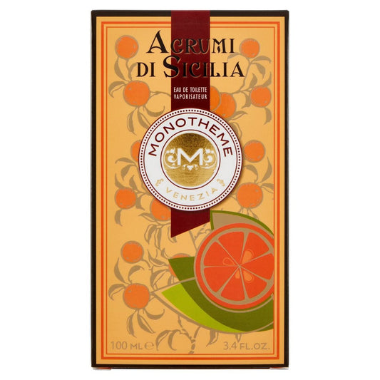 Monotheme Venezia Agrumi Di Sicilia Eau De Toilette 100 ml - Citrus Scent for Women and Men