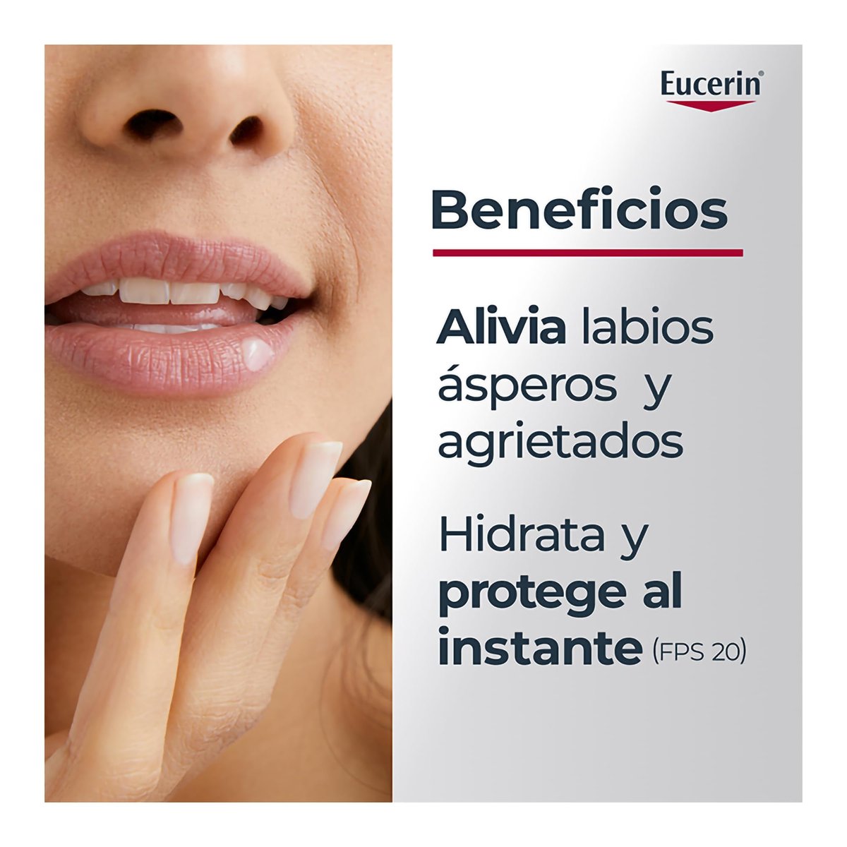 Eucerin Active Care for Lips – Intensive Moisture Lip Balm for Dry, Chapped Lips - görsel 3