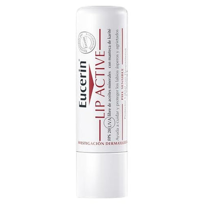 Eucerin Active Care for Lips – Intensive Moisture Lip Balm for Dry, Chapped Lips