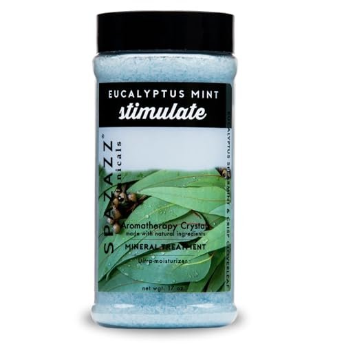 Spazazz Eucalyptus Mint Spa and Bath Crystals - 17 oz Avelisse