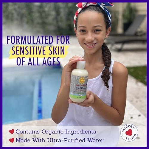 California Baby Super Sensitive Hair Conditioner - Fragrance Free, 100% Plant-Based, 8.5 oz Avelisse