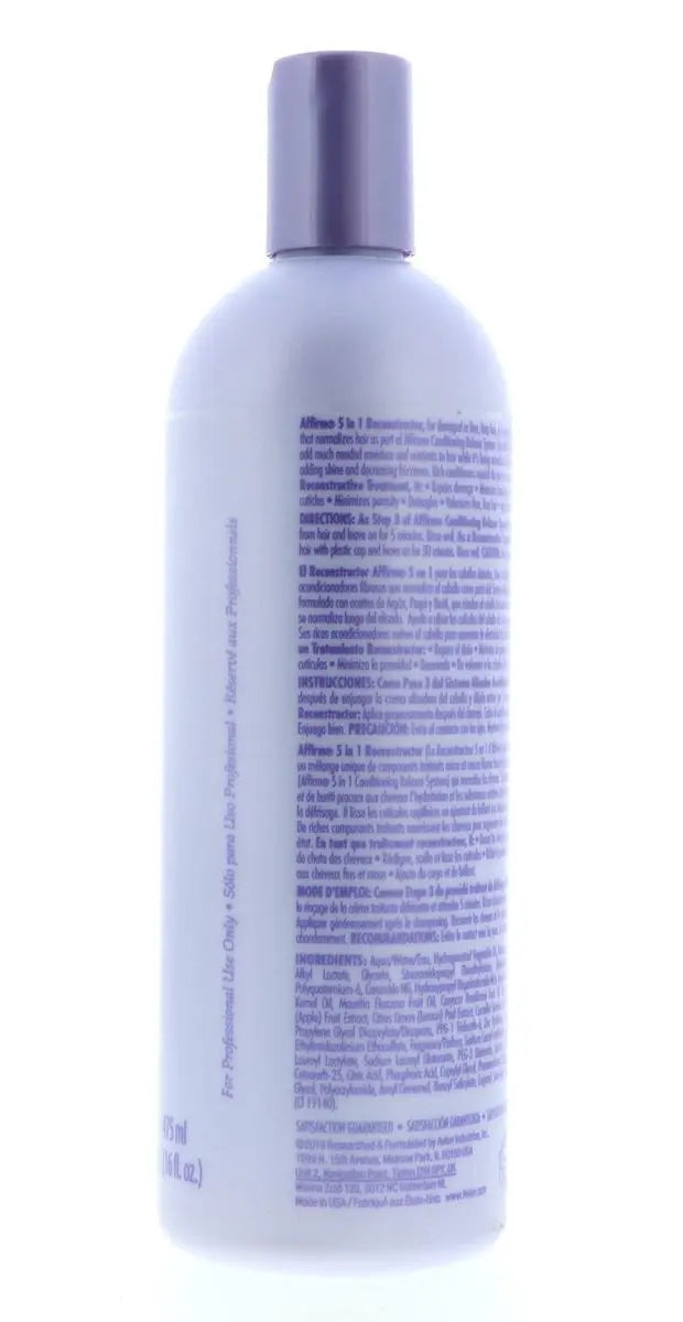 Affirm 5 In 1 Reconstructor by Avlon – 16 oz – Dimensions: 6 x 2 x 2 inches – Image 9