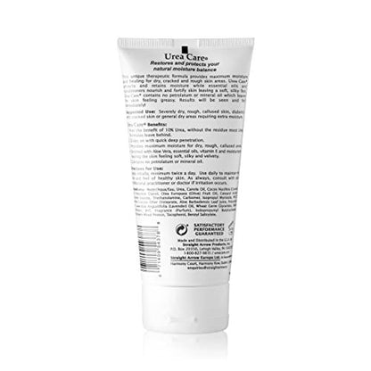 Urea Care Maximum Hydrating Cream 10% Urea Formula - 6 oz Intensive Moisturizer for Dry, Cracked Skin Avelisse