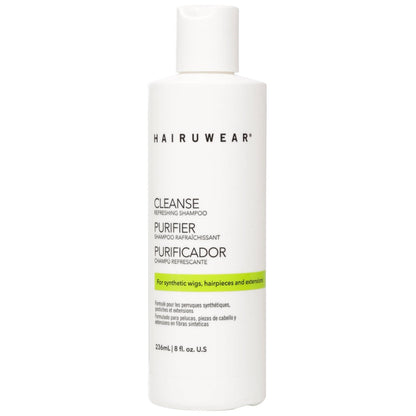 Hair U Wear Cleansing Shampoo – Gentle Wig Shampoo for Synthetic Wigs and Hair Extensions, 8 oz Avelisse