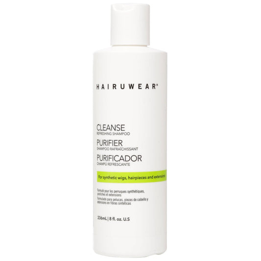 Hair U Wear Cleansing Shampoo – Gentle Wig Shampoo for Synthetic Wigs and Hair Extensions, 8 oz Avelisse