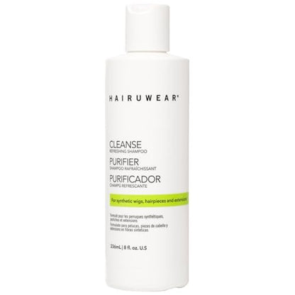 Hair U Wear Cleansing Shampoo – Gentle Wig Shampoo for Synthetic Wigs and Hair Extensions, 8 oz Avelisse