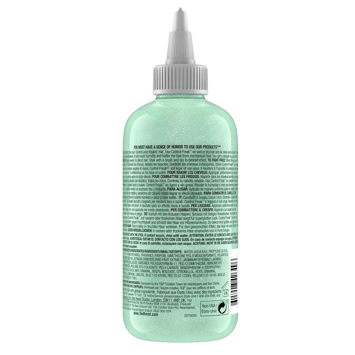 TIGI Bed Head Control Freak Serum – Frizz Control & Smoothing Serum, 8.45 fl oz Avelisse