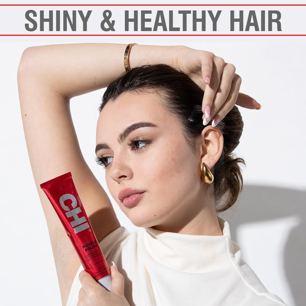 CHI Pliable Polish Styling Paste - 3 oz, Flexible Hold with Movement & Definition, Sulfate-Free, Paraben-Free, Cruelty-Free Avelisse