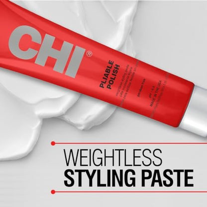CHI Pliable Polish Styling Paste - 3 oz, Flexible Hold with Movement & Definition, Sulfate-Free, Paraben-Free, Cruelty-Free Avelisse