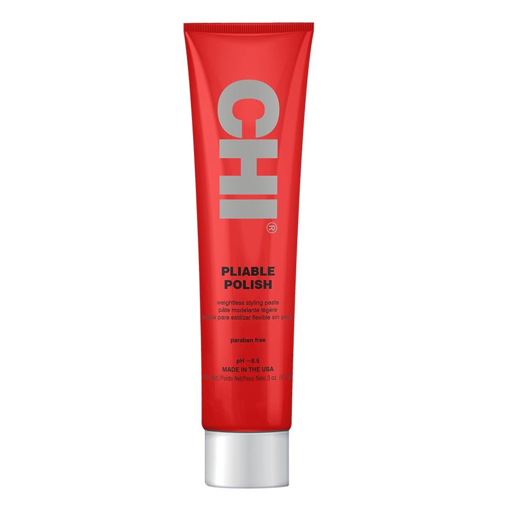 CHI Pliable Polish Styling Paste - 3 oz, Flexible Hold with Movement & Definition, Sulfate-Free, Paraben-Free, Cruelty-Free Avelisse