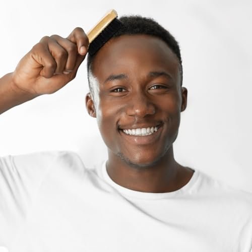 Annie Natural Boar Bristle Hard Club Brush #2061 – Reinforced Boar Bristles for All Hair Types - görsel 8